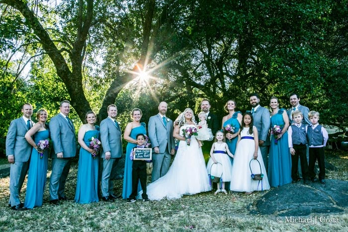 Check out these shots from real rustic, woodsy weddings to inspire your big day! Photo by California mountain wedding photographer Michael J Costa | Slashed Beauty