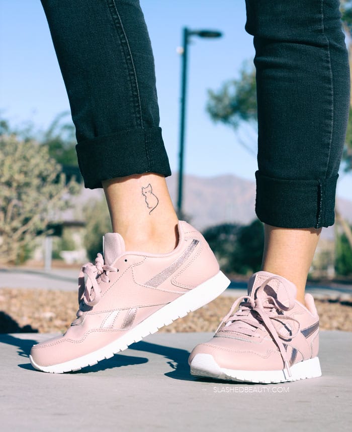reebok harman rose gold