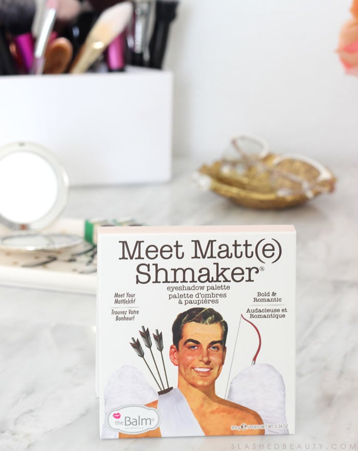 The new Meet Matt(e) Shmaker Eyeshadow Palette from theBalm: See swatches and read the review. | Slashed Beauty