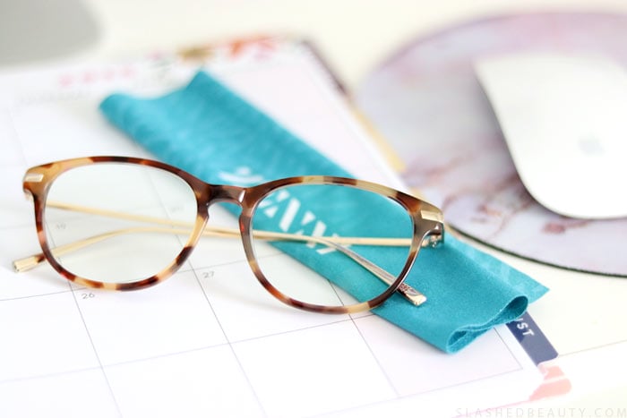 Zenni Beyond UV Glasses: Check out my newest spring style favorites: statement fashion and style staples, plus a little beauty! | Slashed Beauty