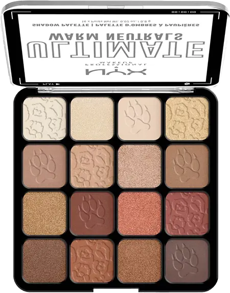 nyx-ultimate-palette | Slashed Beauty NYX Warm Neutrals Ultimate Shadow Palette | 7 Best Eyeshadow Palettes for Travel & Under | Slashed Beauty