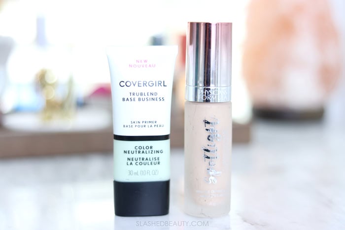 drugstorecolorcorrectingprimerilluminating | Slashed Beauty Why I Stopped Wearing Makeup Primer: Do you need face primer? What happens if you don't wear primer? | Slashed Beauty