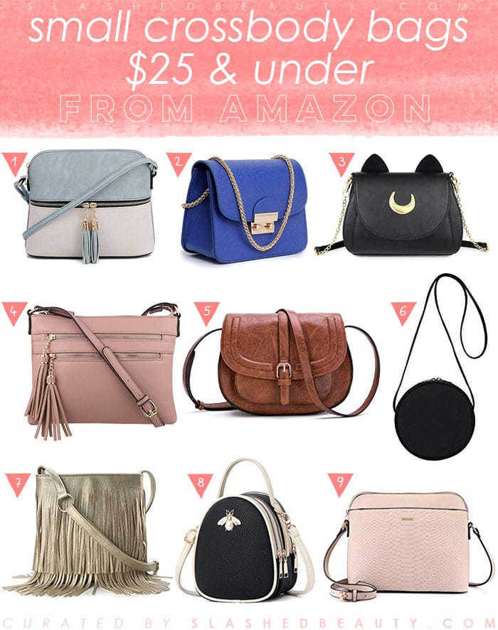 9 Cute Small Crossbody  Bags from Amazon $25 and Under | Slashed Beauty