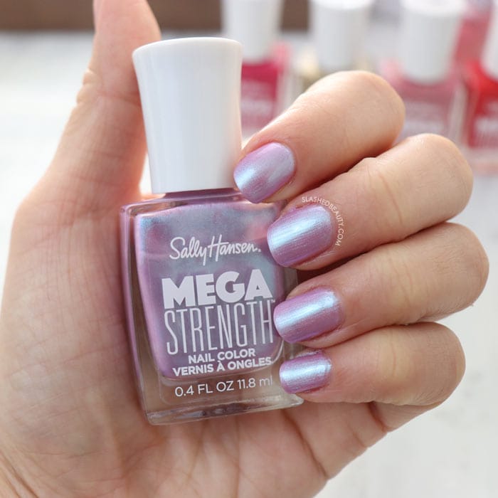 SWATCHES: Sally Hansen Mega Strength Nail Color Review | Slashed