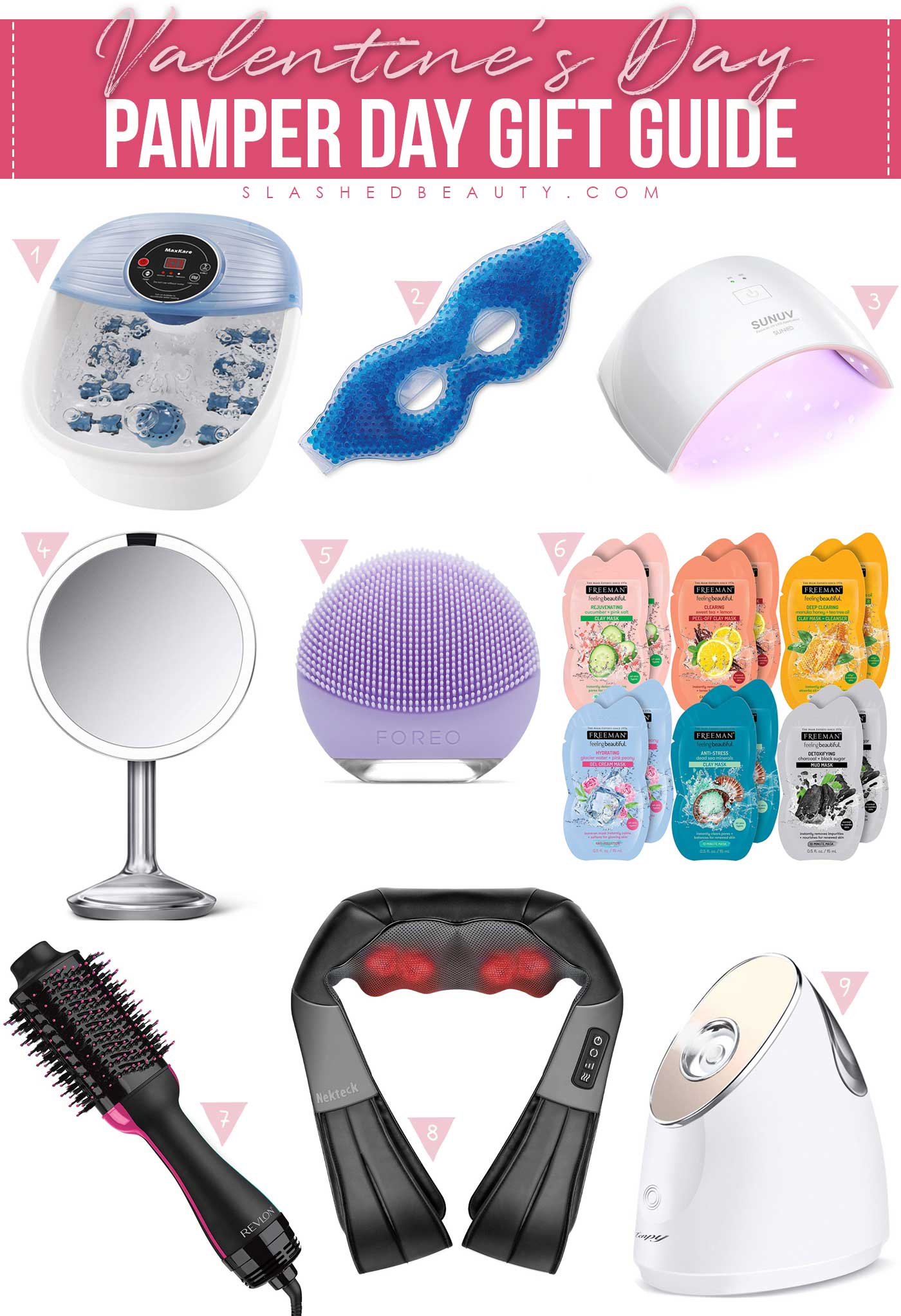 Valentine's Day Gift Ideas for an At-Home Spa Day | Valentine's Day Gift Guide for Her | Slashed Beauty