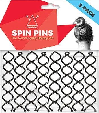 amazon-spin-pins | Slashed Beauty Spin Pins for Thick Hair | Best Amazon Beauty Products | Slashed Beauty