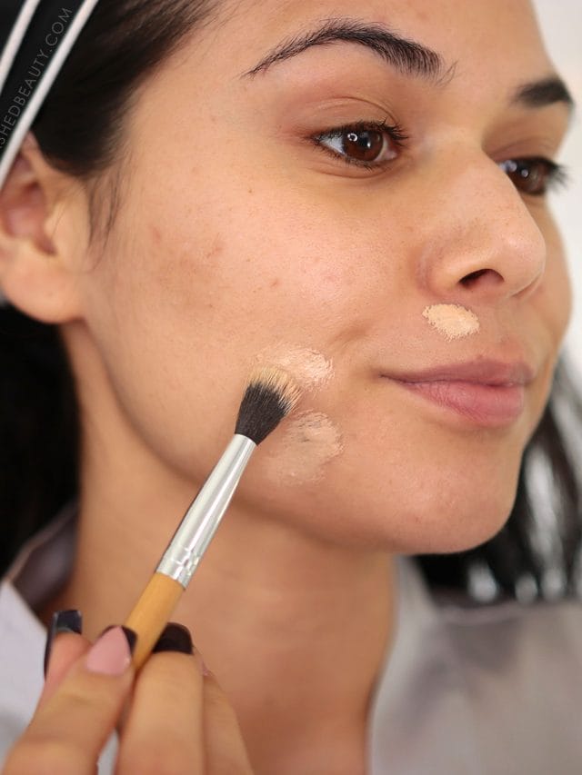 How to Color Correct & Conceal Acne