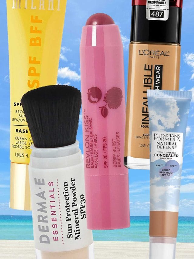 The Best Drugstore Makeup with SPF