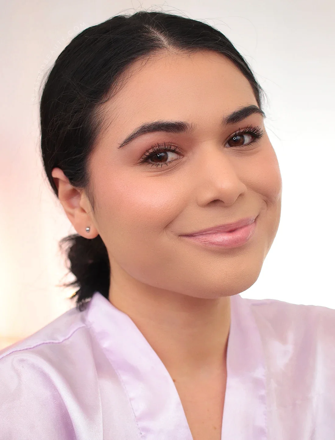makeup-revolution-balm-glow-peach-bliss-copy | Slashed Beauty Wearing the Makeup Revolution Balm Glow in Peach Bliss & Natural Nude | Makeup Revolution Balm Glow Review | Slashed Beauty