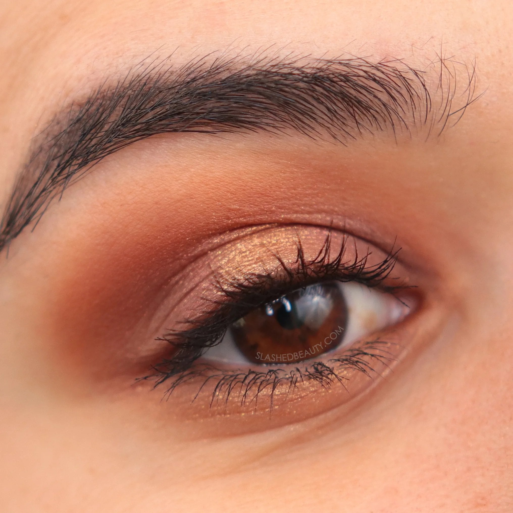 milani-gilded-mini-champagne-problems-eyeshadow | Slashed Beauty Eyeshadow Look created with Milani Gilded Eyeshadow Palette Champagne Problems | Milani Gilded Mini Eyeshadow Palette Review & Swatches | Slashed Beauty